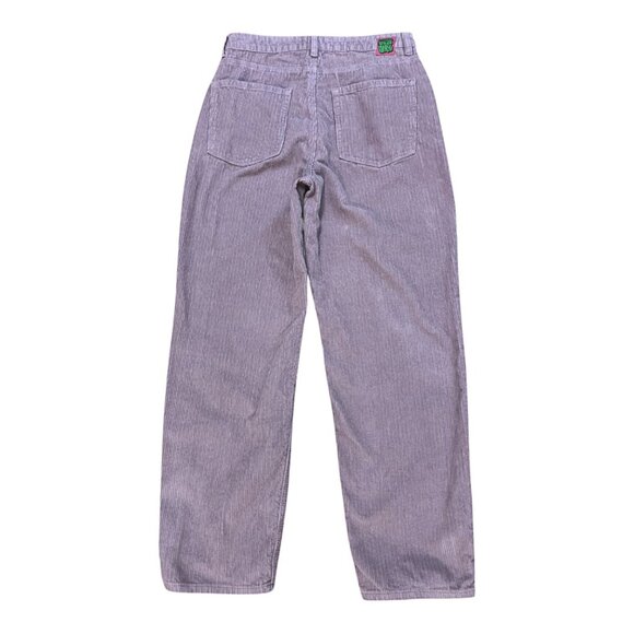 Empyre Tori Corduroy Pants Relaxed Fit Womens Size 9 Lightweight Y2K Skater 90s - Picture 2 of 6